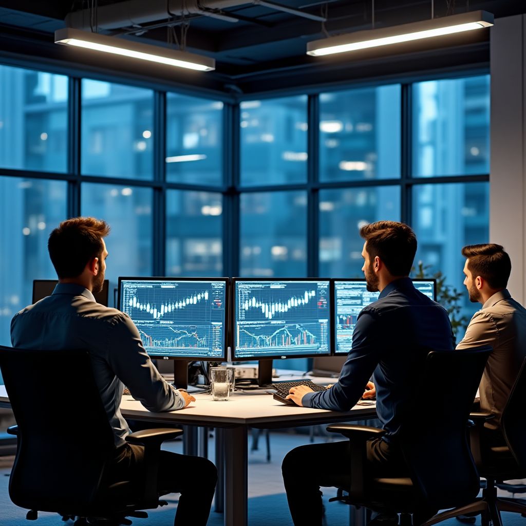 Equipo de TradeFormación en oficina moderna