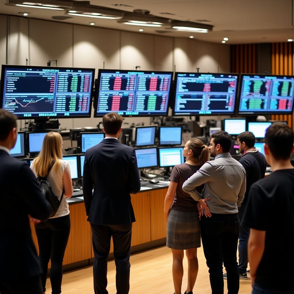 Visita a Bolsa de Madrid